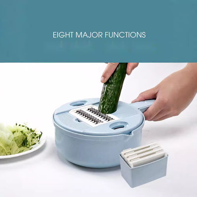 Customized Logo Multifunctional Magic Fruit Chopper and Smart Bowl Slicer for Kitchen