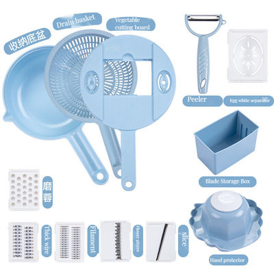 Customized Logo Multifunctional Magic Fruit Chopper and Smart Bowl Slicer for Kitchen