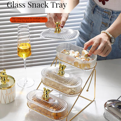 Minimalist Chic Heatable Food Container Serving Tray Perfect for Parties and Kitchen