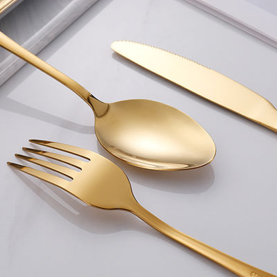 24pcs Hotel Wedding Cutlery Set with Contemporary Design Style and On-glazed Technique