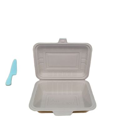 Food Grade Convenient Rectangle Plastic Lunch Boxes with Lids Microwave Safe Stackable Trays