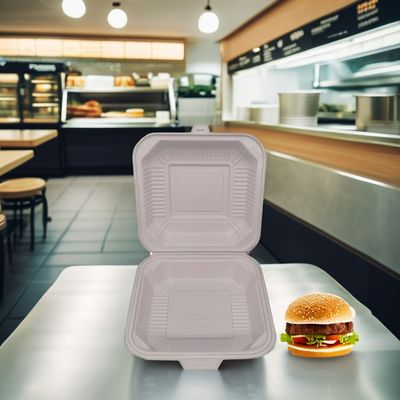 Food Grade Convenient Rectangle Plastic Lunch Boxes with Lids Microwave Safe Stackable Trays