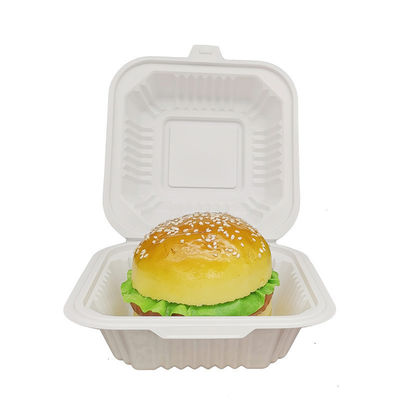 Simplicity Style Disposable Square Plastic Lunch Box Microwave Safe Stackable Container