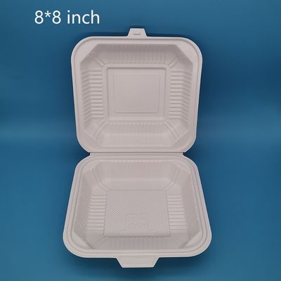 Simplicity Style Disposable Square Plastic Lunch Box Microwave Safe Stackable Container