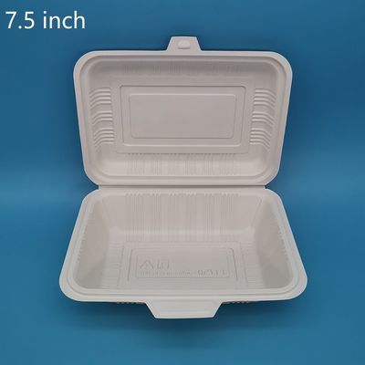 Simplicity Style Disposable Square Plastic Lunch Box Microwave Safe Stackable Container