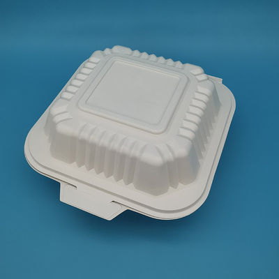 Simplicity Style Disposable Square Plastic Lunch Box Microwave Safe Stackable Container