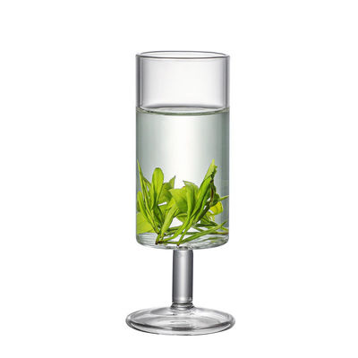 200ml Capacity Custom Glass Cup for Elegant Temperature Resistant Green Tea Infuser