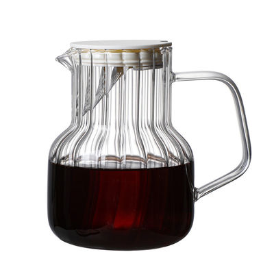 Customized Logo Acceptable Portable Glass Kettles for Water Usage and Coffee Pot