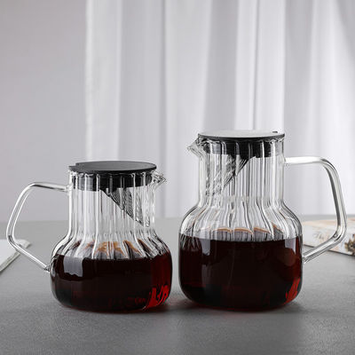 Customized Logo Acceptable Portable Glass Kettles for Water Usage and Coffee Pot