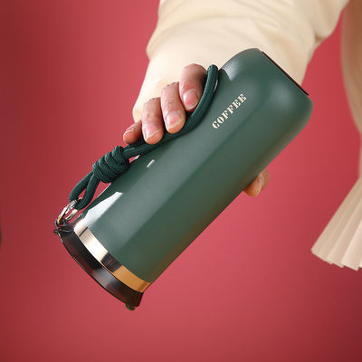 Customized Logo Stainless Vacuum Water Cup for Office or Camping 350ml 450ml Capacity