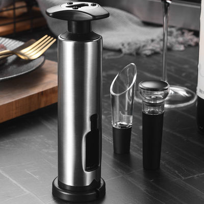 Custom Color Smart Rechargeable Wine Opener with Auto Pourer and Bottle Opener Feature