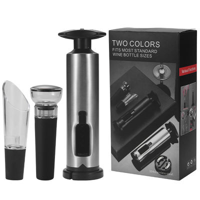 Custom Color Smart Rechargeable Wine Opener with Auto Pourer and Bottle Opener Feature