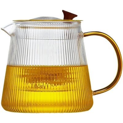 1000ml Capacity Borosilicate Glass Milk Jugs with Classic Design Heat Resistant Handle Customized Size