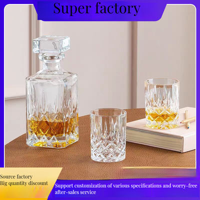 Upgrade Your Drinking Experience with Lead-Free Crystal Decanter and Whiskey Tumblers