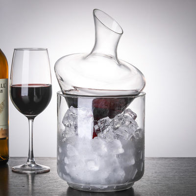 Decanter Bottle Clear High Borosilicate Glass 1000ml with Elegant and Modern Design