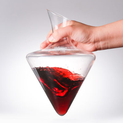Decanter Bottle Clear High Borosilicate Glass 1000ml with Elegant and Modern Design