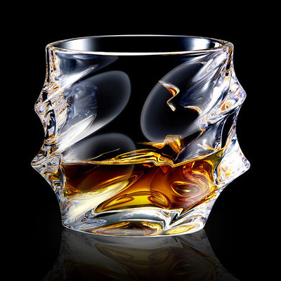 Custom Engraved American Style Heavy Base Whiskey Shot Glasses for Whisky Bar Parties