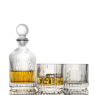 Custom Engraved American Style Heavy Base Whiskey Shot Glasses for Whisky Bar Parties