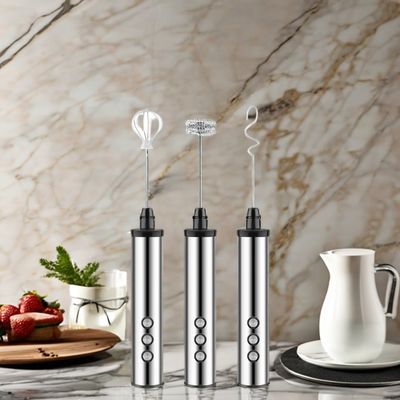 Caterers Canteens Must-Have Z Whisk Electric Milk Frother for Italian Coffee Lovers