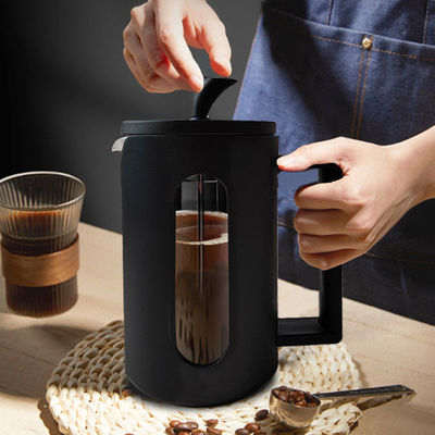 CLASSIC Design Style 600ml Ceramic French Press for Coffee Mocca Durable and Material