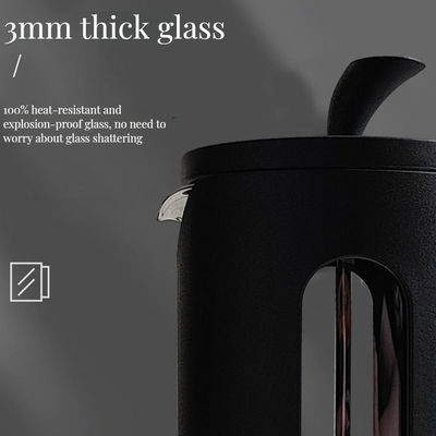 Customized Logo 600ml Classic French Press Ceramic Material for Coffee and Mocca Usage