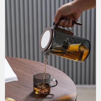 Get the Perfect Cup of Coffee Tea with Pyrex Ceramic Glass Teapot Set and Tea Infuser