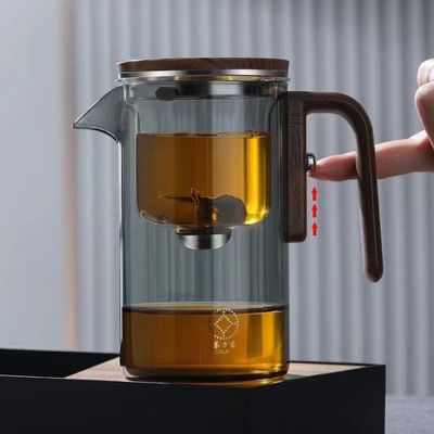 Get the Perfect Cup of Coffee Tea with Pyrex Ceramic Glass Teapot Set and Tea Infuser