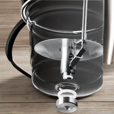 Get the Perfect Cup of Coffee Tea with Pyrex Ceramic Glass Teapot Set and Tea Infuser