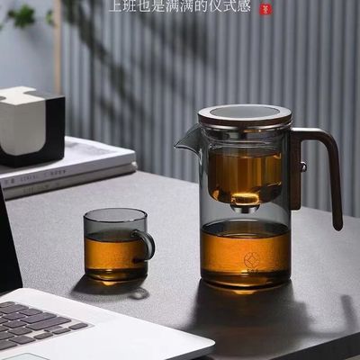 Get the Perfect Cup of Coffee Tea with Pyrex Ceramic Glass Teapot Set and Tea Infuser