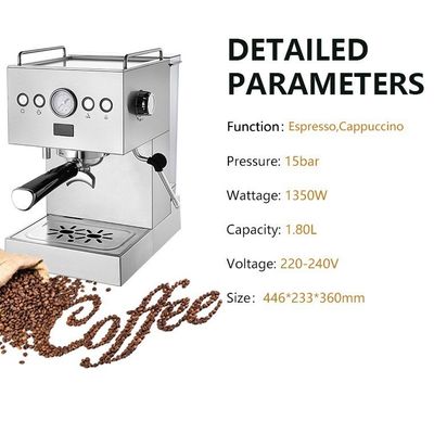 Bluetooth Sensor Technology Professional Barista Automatic Espresso Coffee Maker for Home