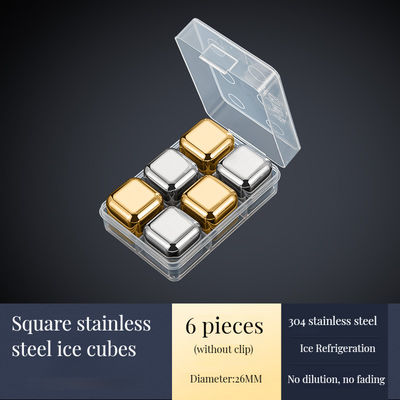 DIY Ice Cube Tray Mold for Bar Club Drinking Customized Size Metal Square Dice Ice Cubes