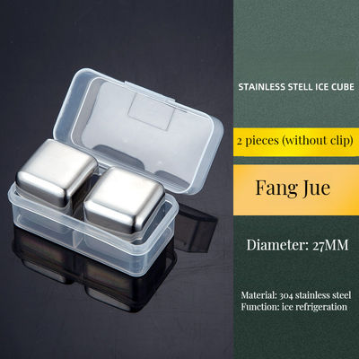 DIY Ice Cube Tray Mold for Bar Club Drinking Customized Size Metal Square Dice Ice Cubes