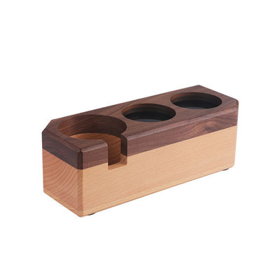 58mm Barista Tool Black ABS Portafilter Espresso Tamper Holder with Customized Size