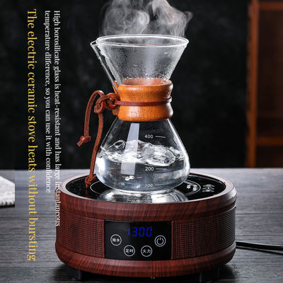 400ml Capacity Hand Brewed Coffee Borosilicate Glass Coffee Maker with Stocked Filter