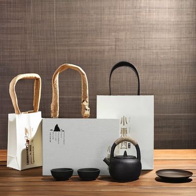 Retro Design Style Gift Box Coffee Set with Waterproof Hand-brewed Coffee Pot Set