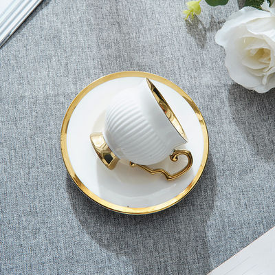 Release Arabian Design Ceramic Coffee Cups for Coffee Shops Customized Logo