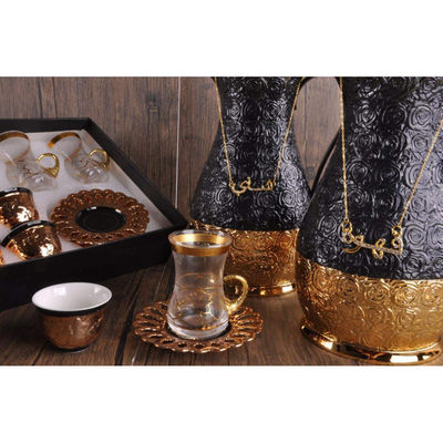Europe Design Style Customized Glass Coffee Cups with Handle in Sustainable Material