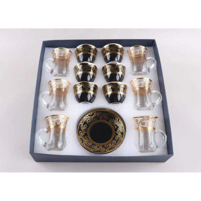 Europe Design Style Customized Glass Coffee Cups with Handle in Sustainable Material