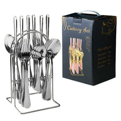 Flatware Sets Touch of Luxury  Dining  with  101 Stainless Steel Flatware