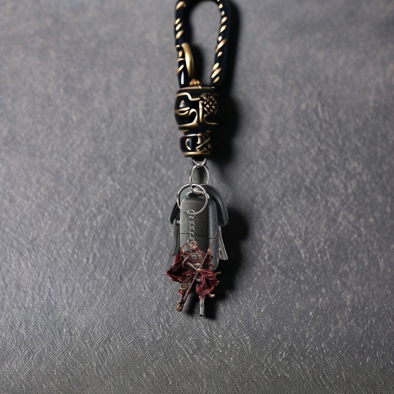 Witch Black Myth Wukong 2D Acrylic Keychain Pendant for Cross-Border Backpack Car Decor