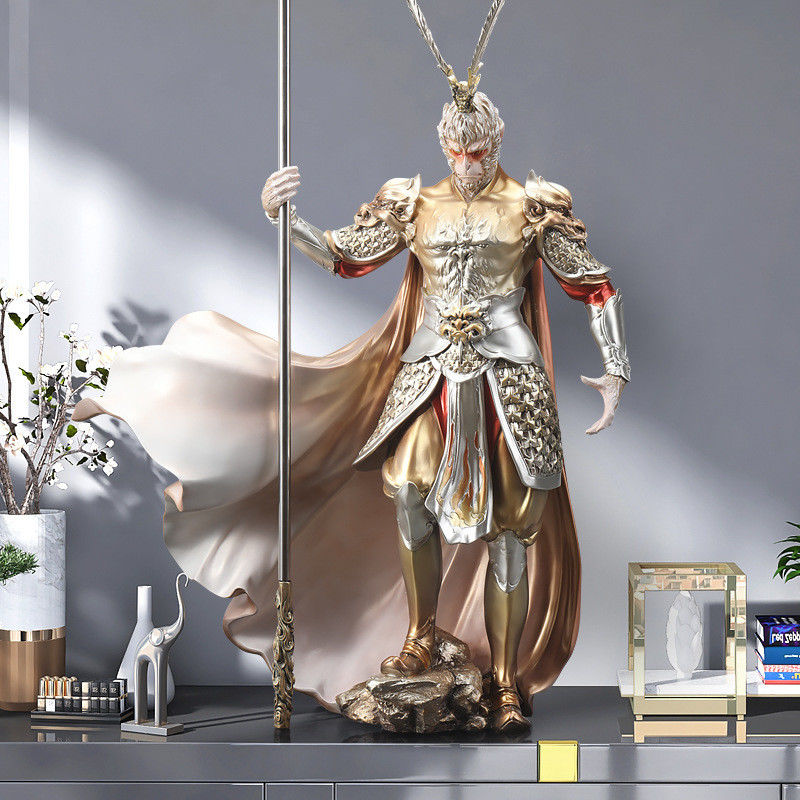 Decorative Wukong Golden Hoop Figure Black Mythology Monkey King VS Buddha Ornaments