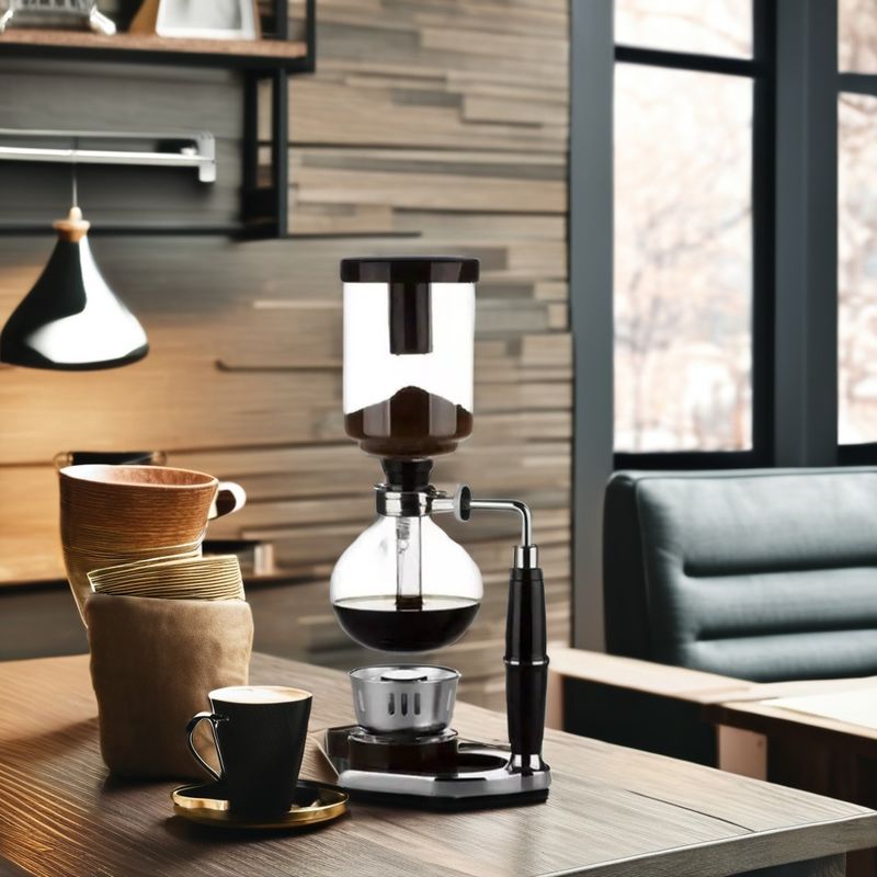 French Press Coffee Maker with Comfort Handle and None Thermal Insulation Performance