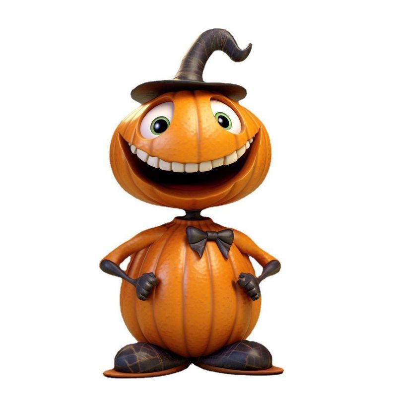 2024 Customized Color Acrylic Pumpkin Ornament for Hallween Home Office Car Interiors