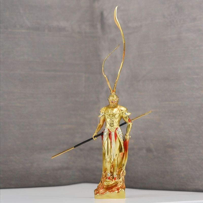Anniversary Occasions Customized Color 3D Resin Figure Collectible Metal Monkey King