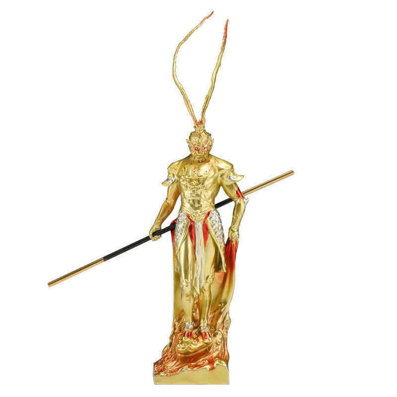 Artistic Resin Figure Monkey King from Journey to the West for Home Decor and Collection