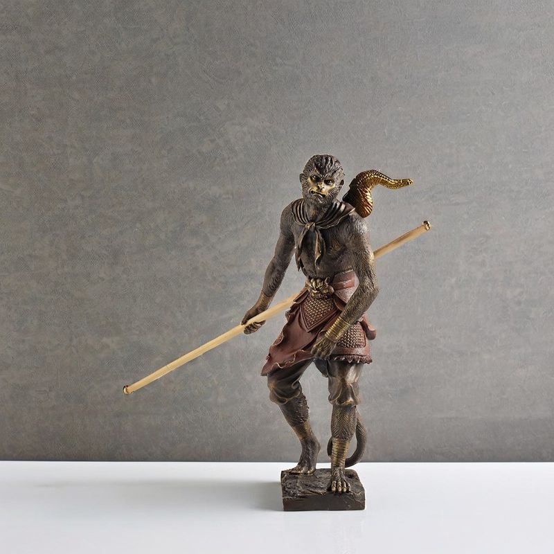 Custom Size Smelting Exclusive Custom Made Size Black Myth Wukong 3D Statue for Decor