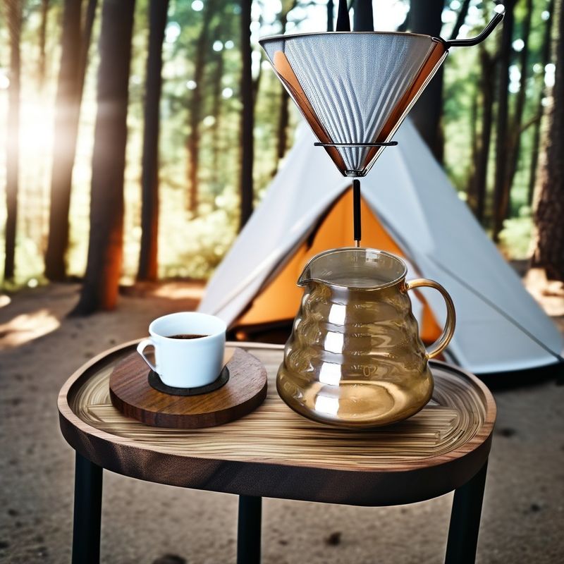 High Borosilicate Ceramic Coffee Pot Production Set with Metal Filter and Tea Infuser
