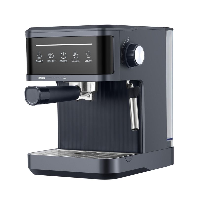Semi-automatic Coffee Machine USB Powered 20bar Touch Screen Espresso Cappuccino Maker for Household Hotel