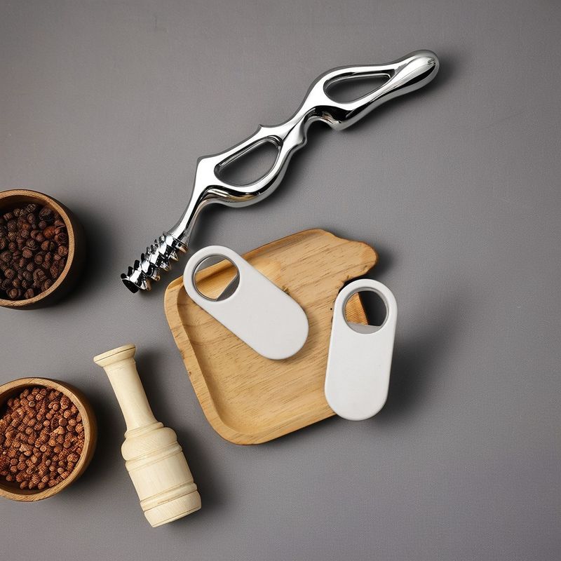 Thickened Non-Slip Handle Stainless Steel Magnetic Bottle Can Opener for Custom Color