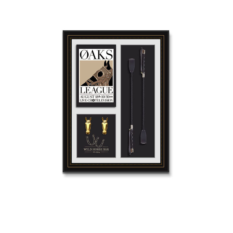 Electric Modern Retro European Equestrian Wall Art for Living Room Format Electric
